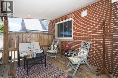 784 Elizabeth Street, Kitchener, ON - Outdoor With Deck Patio Veranda With Exterior
