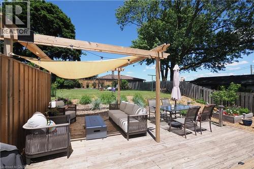 784 Elizabeth Street, Kitchener, ON - Outdoor With Deck Patio Veranda