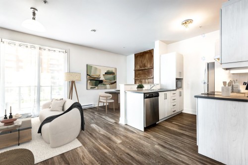Salon - 207-7085 Rue De Lunan, Brossard, QC - Indoor Photo Showing Kitchen