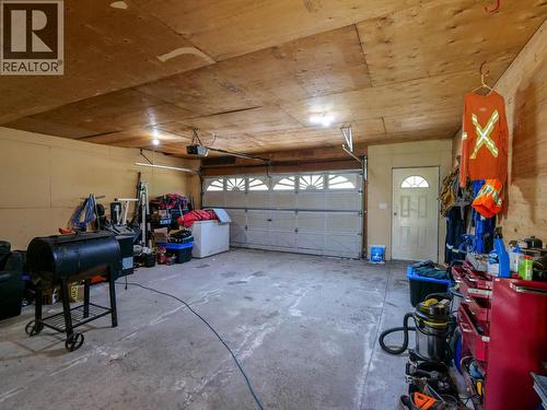 3482 Kirkham Road, Quesnel, BC - Indoor Photo Showing Garage