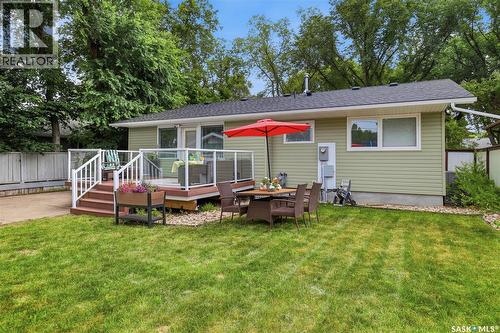 80 Cameron Crescent, Regina, SK - Outdoor With Deck Patio Veranda