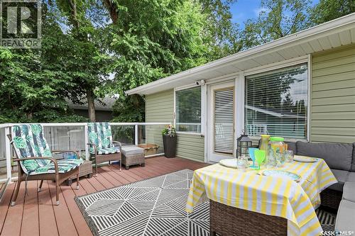80 Cameron Crescent, Regina, SK - Outdoor With Deck Patio Veranda With Exterior
