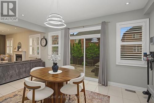 3190 Southwind Road, Mississauga, ON - Indoor Photo Showing Dining Room With Fireplace