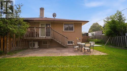 Elevated Deck For Outdoor Enjoyment - 7089 Landen Court, Mississauga, ON - Outdoor With Deck Patio Veranda