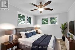 Virtually staged- Primary bedroom, amazing windows - 