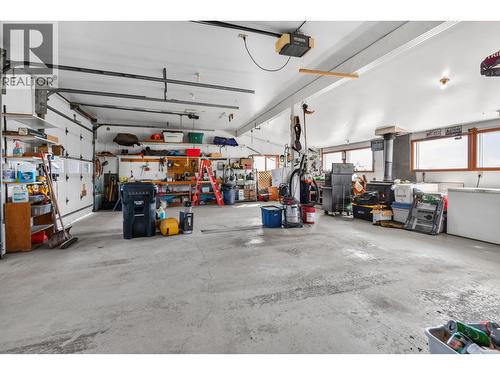 1036 Sackner Road, Vanderhoof, BC - Indoor Photo Showing Garage