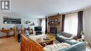 1358 Lakewood Crescent N, Regina, SK  - Indoor Photo Showing Living Room With Fireplace 