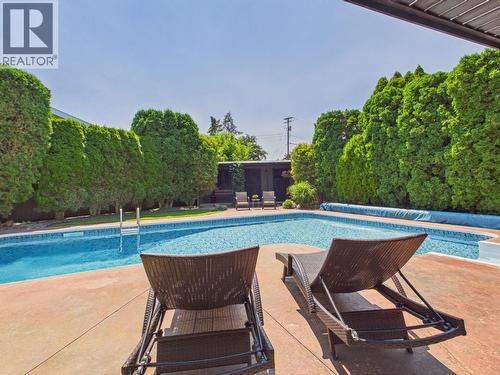 22 Willow Crescent, Osoyoos, BC - Outdoor With In Ground Pool With Backyard