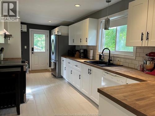 769 Assumption, Windsor, ON - Indoor Photo Showing Kitchen With Double Sink