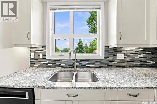 210 1015 Moss Avenue, Saskatoon, SK - Indoor Photo Showing Kitchen With Double Sink With Upgraded Kitchen