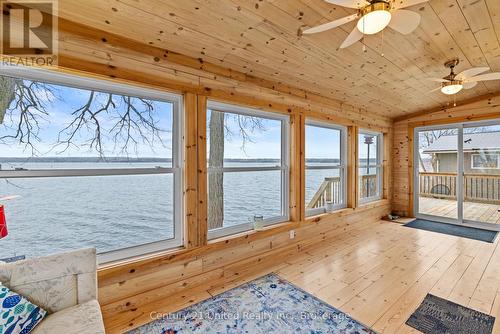 Sunroom - 40 Ivey Lane, Otonabee-South Monaghan, ON - Indoor Photo Showing Other Room With Body Of Water