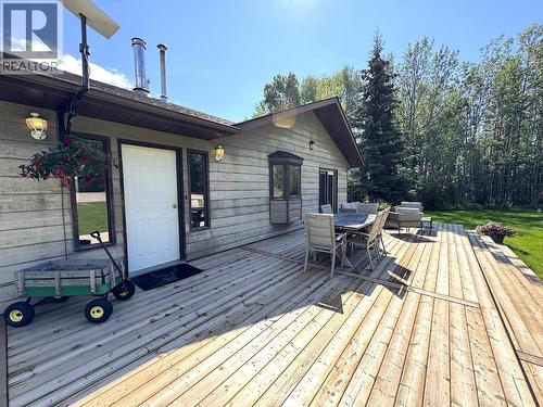 15562 287 Road, Fort St. John, BC - Outdoor With Deck Patio Veranda With Exterior