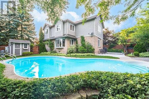 5882 Cornell Crescent, Mississauga, ON - Outdoor With In Ground Pool