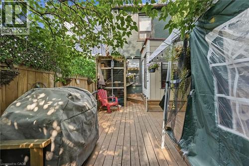 182 Cavell Avenue, Hamilton, ON - Outdoor With Deck Patio Veranda