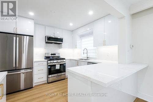 48 Daleside Crescent, Toronto, ON - Indoor Photo Showing Kitchen With Stainless Steel Kitchen With Upgraded Kitchen