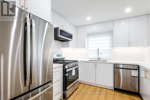 48 Daleside Crescent, Toronto, ON - Indoor Photo Showing Kitchen With Stainless Steel Kitchen With Upgraded Kitchen