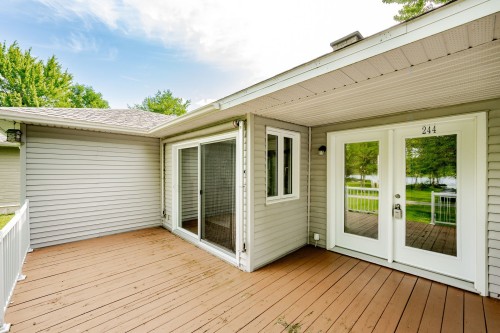 Balcon - 244 Rue Larochelle, Val-Des-Sources, QC - Outdoor With Deck Patio Veranda With Exterior