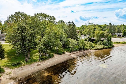 Photo aérienne - 244 Rue Larochelle, Val-Des-Sources, QC - Outdoor With Body Of Water With View