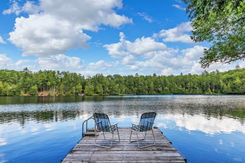 Bord de l'eau - 4 Ch. Léonard-Martin, Val-Des-Monts, QC - Outdoor With Body Of Water With View