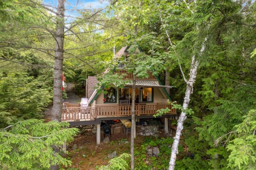 Extérieur - 4 Ch. Léonard-Martin, Val-Des-Monts, QC - Outdoor With Deck Patio Veranda