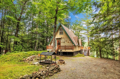 Face arrière - 4 Ch. Léonard-Martin, Val-Des-Monts, QC - Outdoor With Deck Patio Veranda