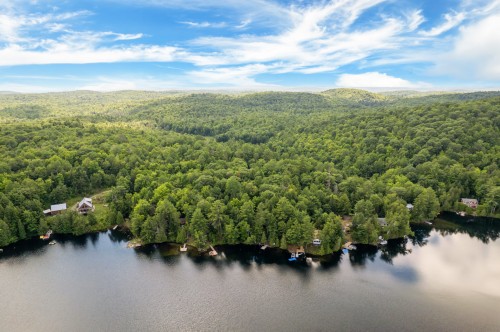 Photo aérienne - 4 Ch. Léonard-Martin, Val-Des-Monts, QC - Outdoor With Body Of Water With View