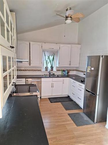 398 St John'S Ave, Winnipeg, MB - Indoor Photo Showing Kitchen With Double Sink