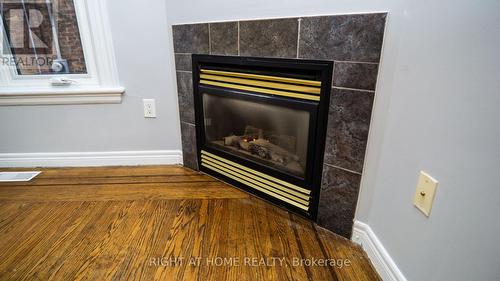 317 Queen Street S, Hamilton, ON - Indoor Photo Showing Living Room With Fireplace
