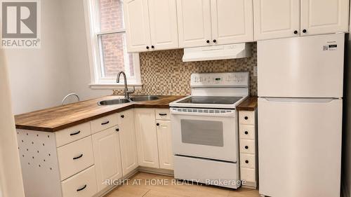 317 Queen Street S, Hamilton, ON - Indoor Photo Showing Kitchen With Double Sink