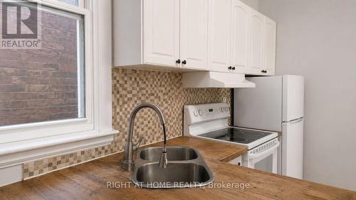 317 Queen Street S, Hamilton, ON - Indoor Photo Showing Kitchen With Double Sink
