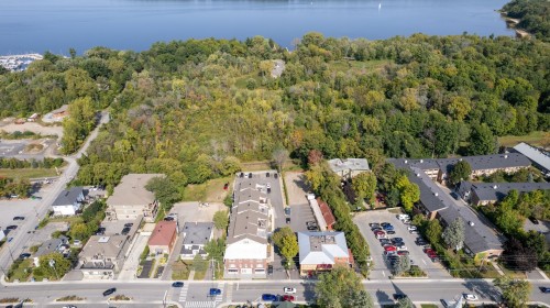 Photo aérienne - 201-426 Rue Main, Hudson, QC - Outdoor With Body Of Water With View