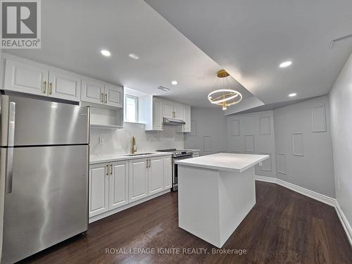Basement - 1 Goderich Drive, Brampton, ON - Indoor Photo Showing Kitchen With Upgraded Kitchen