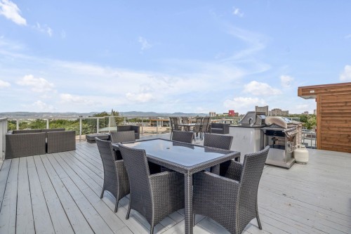 Patio - 422-850 Av. De Vimy, Québec (La Cité-Limoilou), QC - Outdoor With Deck Patio Veranda