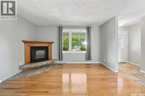 144 Sylvite Crescent, Allan, SK - Indoor Photo Showing Living Room With Fireplace