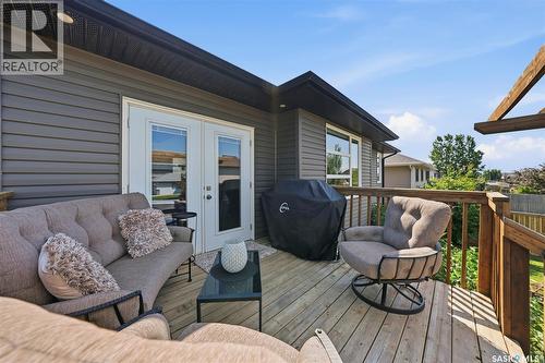 727 1St Avenue N, Warman, SK - Outdoor With Deck Patio Veranda With Exterior