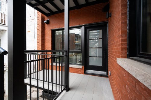 Balcony - 2571Z Rue Sherbrooke E., Montréal (Le Plateau-Mont-Royal), QC - Outdoor With Exterior