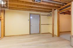 Separate entrance to lower level foyer + storage - 