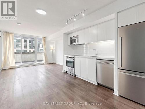 316 - 85 Queens Wharf Road, Toronto, ON - Indoor Photo Showing Kitchen With Stainless Steel Kitchen