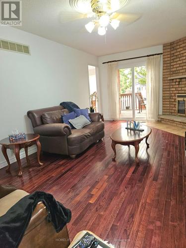 11 Perdue Court, Markham, ON - Indoor Photo Showing Living Room With Fireplace