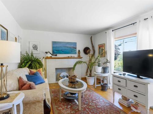 46 Campbell Avenue, Windsor, NS - Indoor Photo Showing Living Room With Fireplace