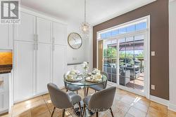 Dinette-w/o to deck - 
