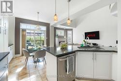 Eat-in kitchen, w/o to deck - 