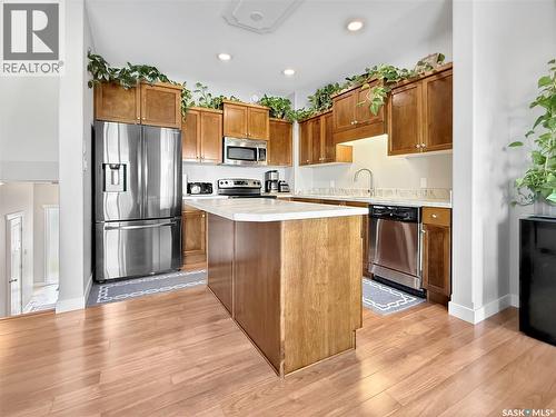 11 701 Mcintosh Street E, Swift Current, SK - Indoor Photo Showing Kitchen With Upgraded Kitchen