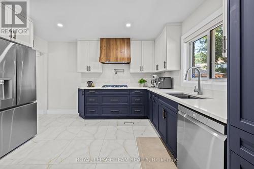 1288 Plante Drive, Ottawa, ON - Indoor Photo Showing Kitchen With Double Sink