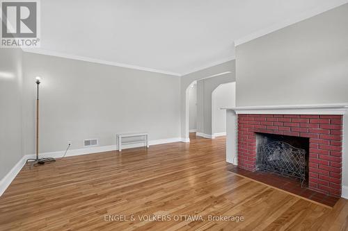 2445 Alta Vista Drive, Ottawa, ON - Indoor Photo Showing Living Room With Fireplace