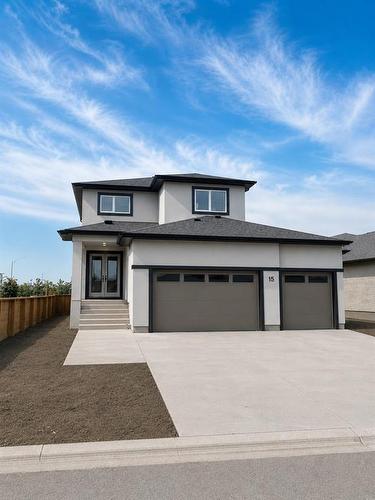 Stucco, driveway and sidewalk included. - 2 Crocus Place, West St Paul, MB - Outdoor With Facade
