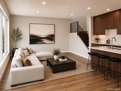 Digitally staged with furniture - 