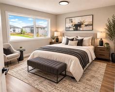 Digitally staged with furniture - 