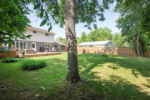 4 Schultz Rd, Pinawa, MB - Outdoor With Deck Patio Veranda With Backyard