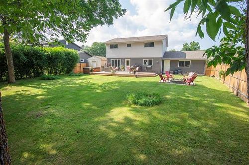 4 Schultz Rd, Pinawa, MB - Outdoor With Deck Patio Veranda With Backyard With Exterior